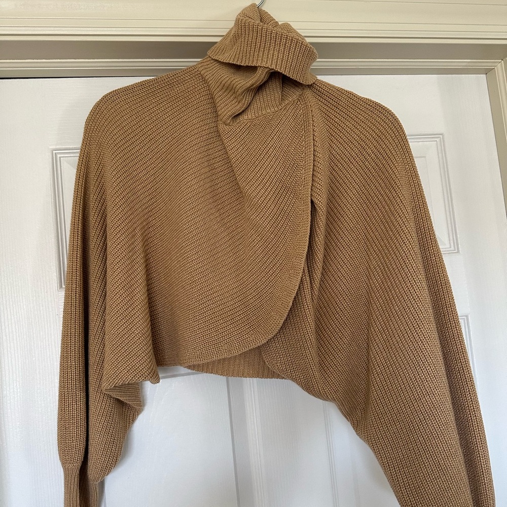Lulus Cozy Tan Women's Sweater size XS